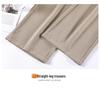 Women's High-Waist Pleated Wide-Leg Suit Pants - Spring/Summer New Arrival