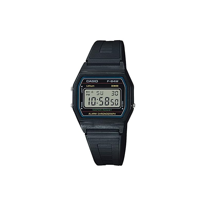 Casio Collection Watch, Men's, Black, F-84W-1QJH, Authentic Japanese Product