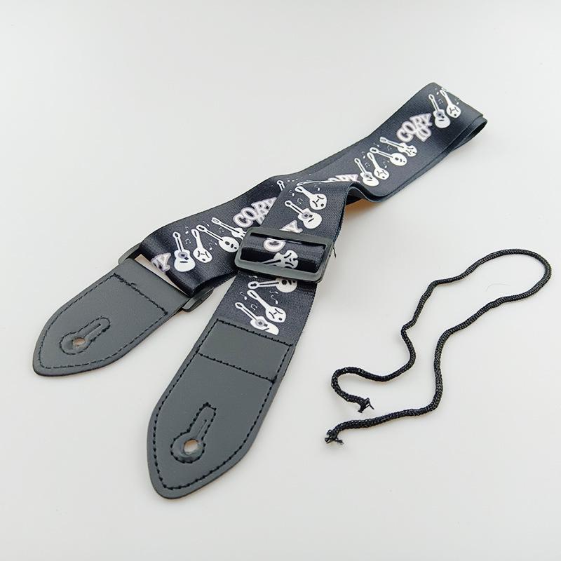 Polyester Gitarren-Schultergurte im Ethno-Stil für E-Gitarren & Akustikgitarren