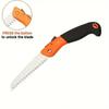 Folding Pruning Saw Multi-purpose Gardening Folding Pruning Tools Outdoor Folding Saw For Logging Gardening Woodworking