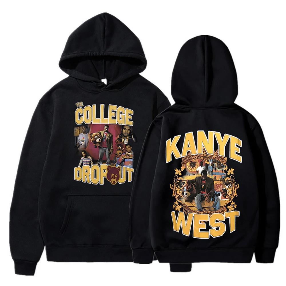 Kanye Beer Fleece Sweatshirts Men Women Casual Hoodies Unisex Autumn Winter Fleece Streetwear