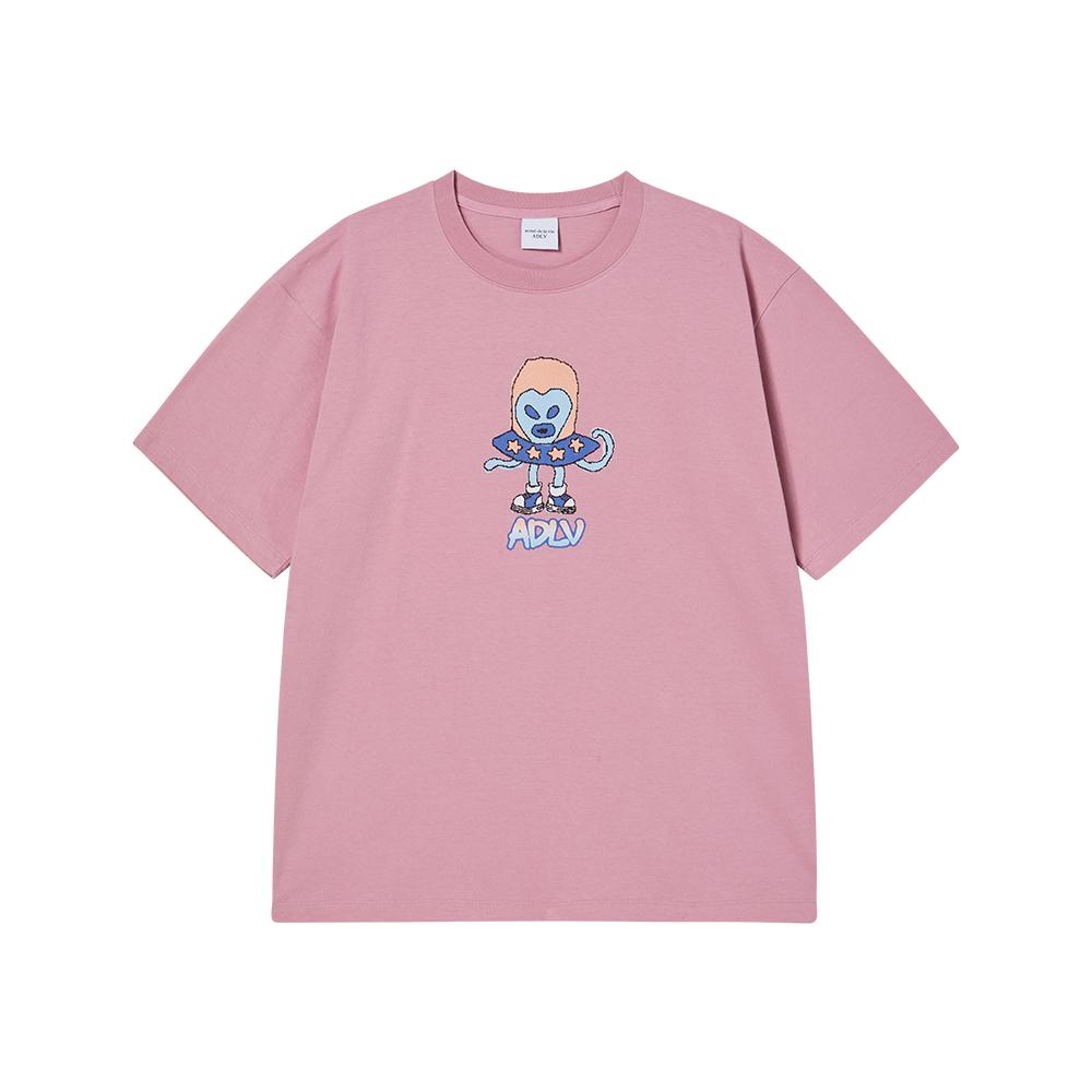 ACME DE LA VIE Heart Alien Short Sleeve T-Shirt (4Color)