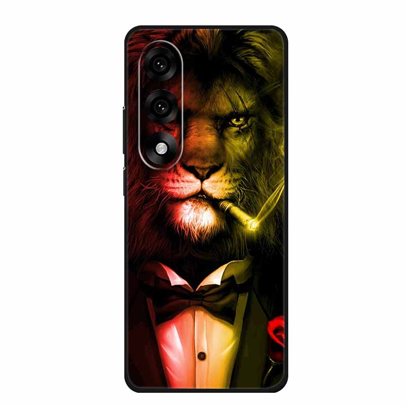 For OnePlus Nord 5 5G Case Nord5 Phone Cover Wolf Lion Black Silicone Soft Back Cover For OnePlus Ace 5 Ultra Case 6.83" Coque