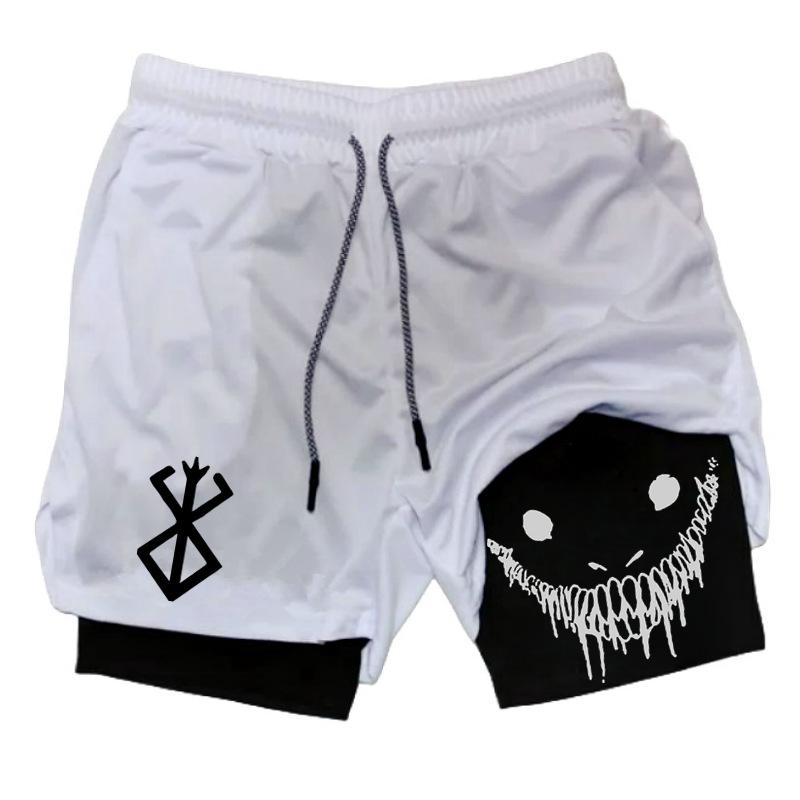 

Мужские модные пляжные шорты для плавания, спортивные шорты, мужская одежда для активного отдыха с принтом для фитнеса и бега M