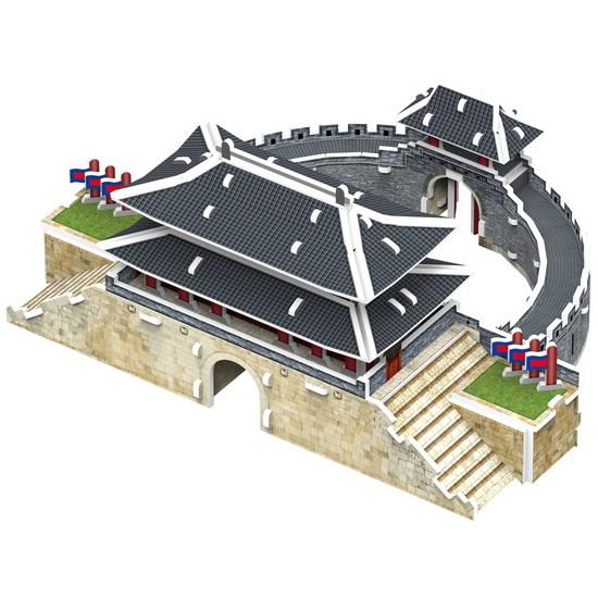 Paper Rock Suwon Hwaseong Paldalmun 3D Puzzle WA116 — фото 3