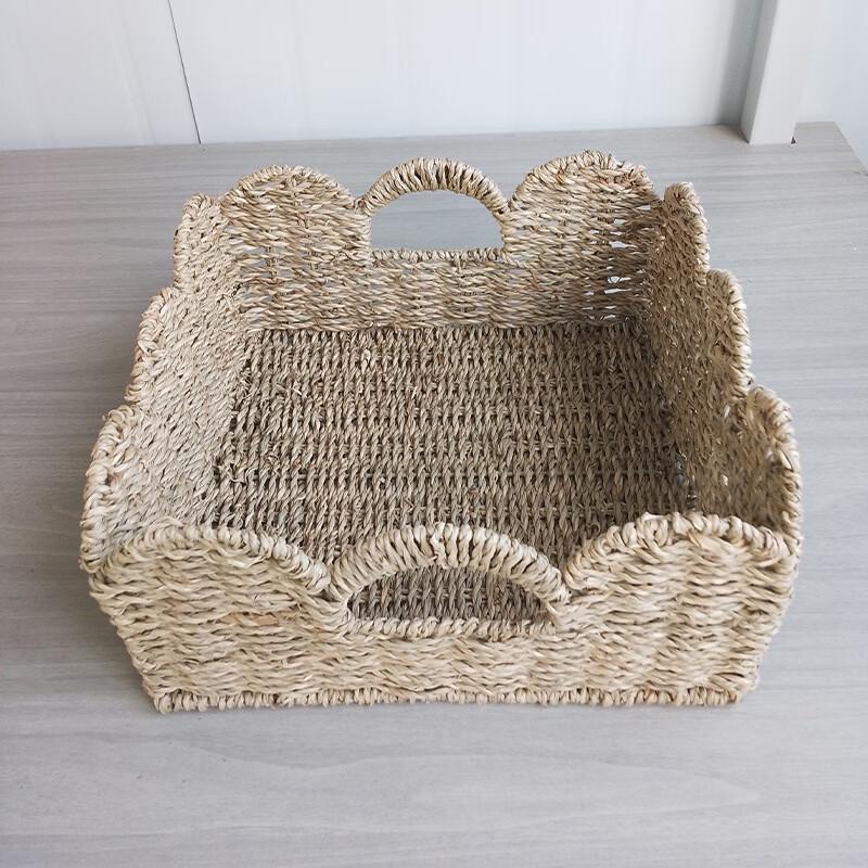 Nordic Desktop Woven Storage Basket