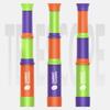 Retractable Kids Telescope 8X Magnification Clear Lens Portable Outdoor Hiking Bird Watching Concert Toddlers Monocular Telescope Toy Boys Girls Gift