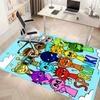 Sprunki1 Printed Absorbent Washable Carpet, Non-Slip Bathroom Mats, Kitchen Rugs, Yoga Mat,Living Room Entrance, Camping Picnic Rugs