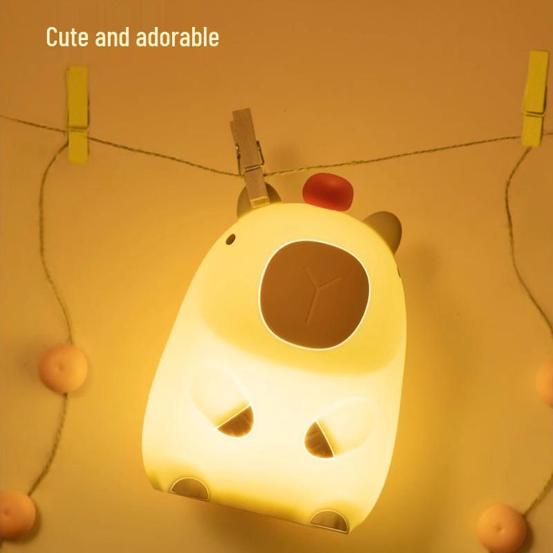 Capybara Night Light: Versatile Gift for Birthdays, Graduations, Kids, Friends, and Father's Day