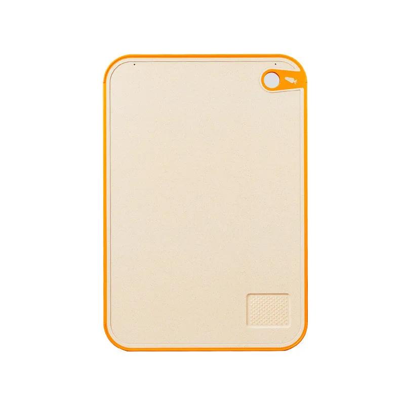 

Разделочная доска из пшеничной соломы с антибактериальным покрытием для дома и кухни, противоплесневая, противоскользящая, пластиковая, многофункциональная, липкая доска