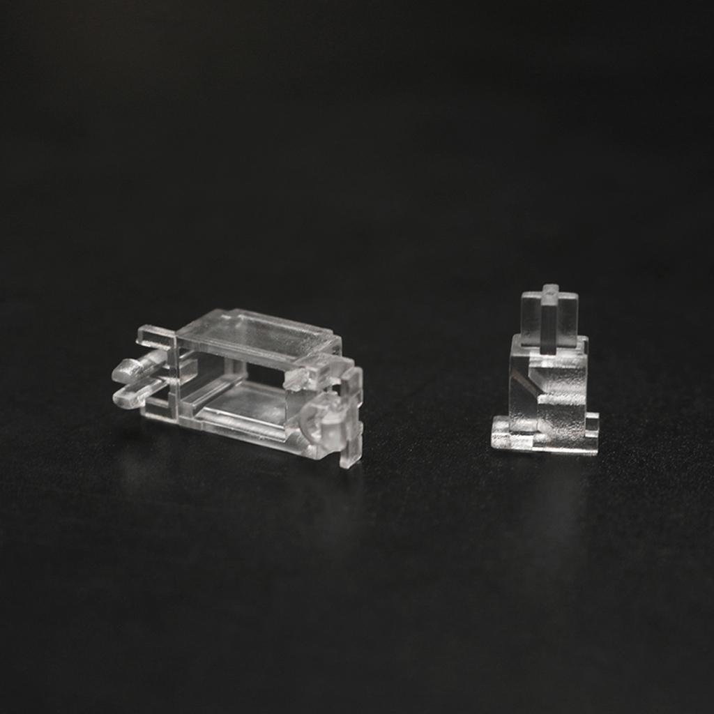 104 Keys Transparent ABS Keycaps Keycap OEM MX Switches Gaming Mechanical Keyboard Pcb Mounted Stabilizer Case