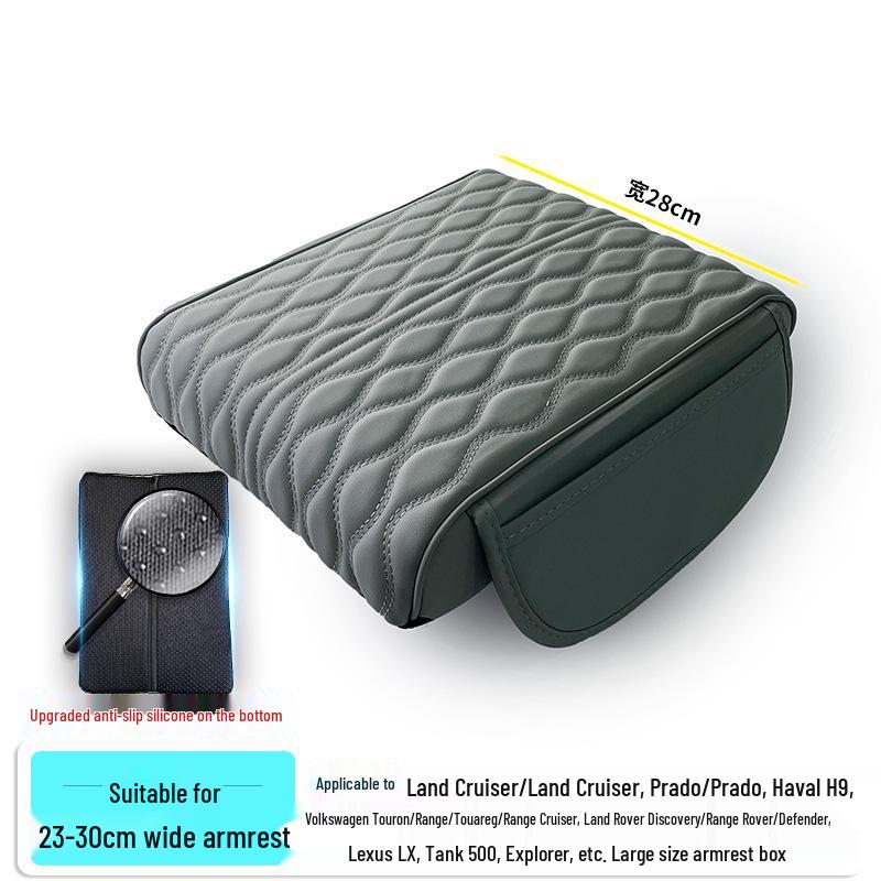 Memory Foam Armrest Riser Pad for Tank 300/500 - Wide, Thick Car Center Pillow
