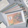 A4 Transparent Mesh Handheld Zipper Bag for Test Papers - Waterproof & Customizable