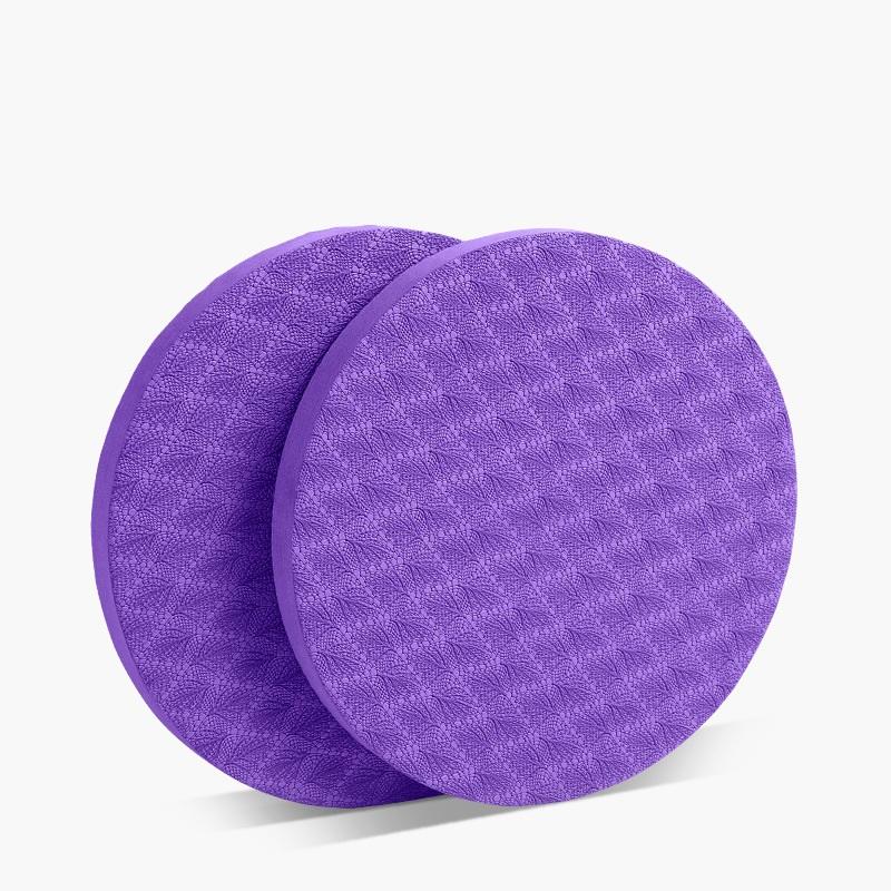 2Pcs Thick Exercise Mat Yoga Knee Pads Balance Pad Fitness Mat Foam For Exercise Ddyj02