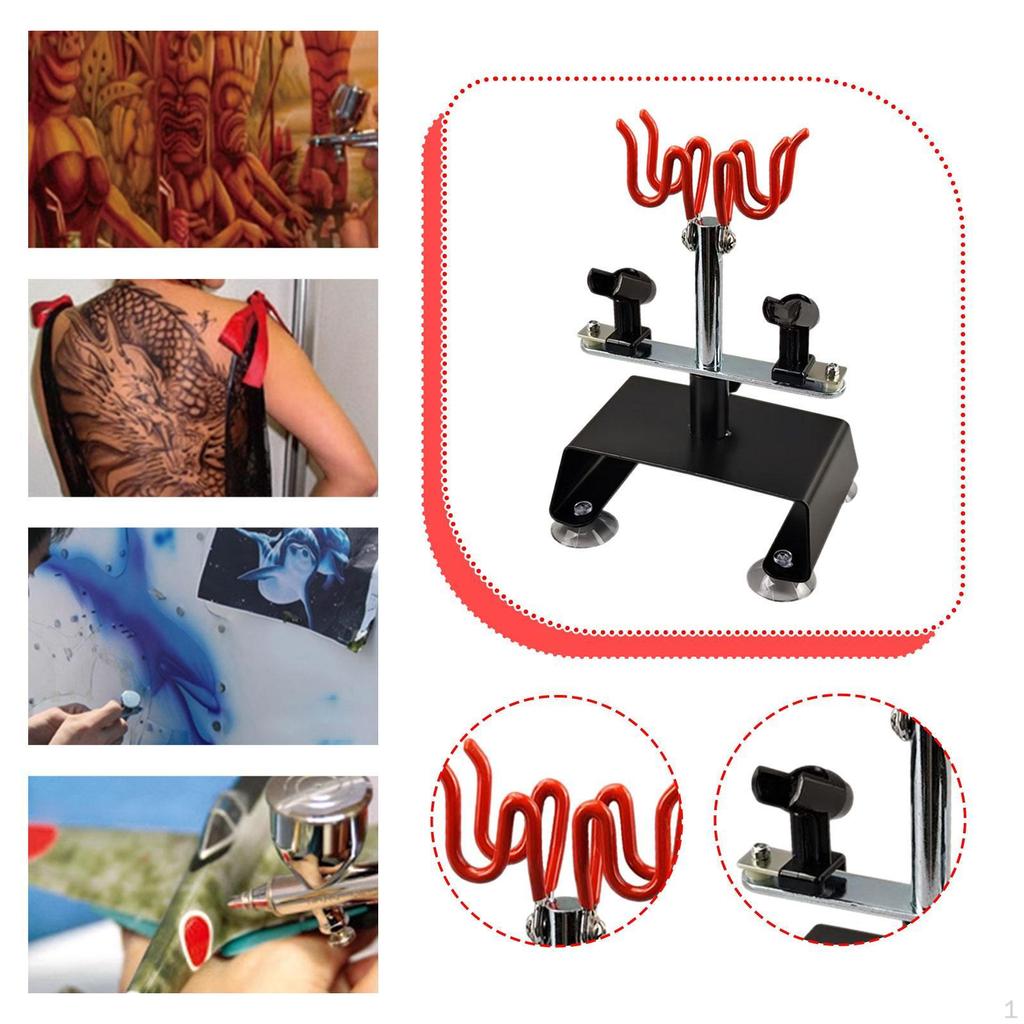 Suport Model Stand Instrument Vopsea Spray pentru Masă Universal Robust Suportă până la 4 es Montare pe Masă