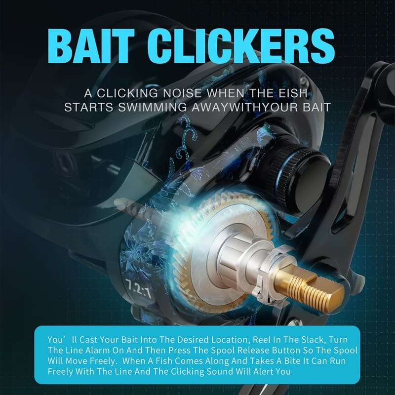 High-quality Water Drop Reel with Unloading Alarm Device Deep Line Cup Adopts Smooth Bearing To Quickly Return Fish Suitable for Novices To Give Gifts