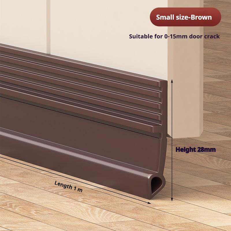 

1pc 1m/39.37in Door seam windproof strip, door bottom sealing strip, baffle, door frame, glass door, windproof 1m