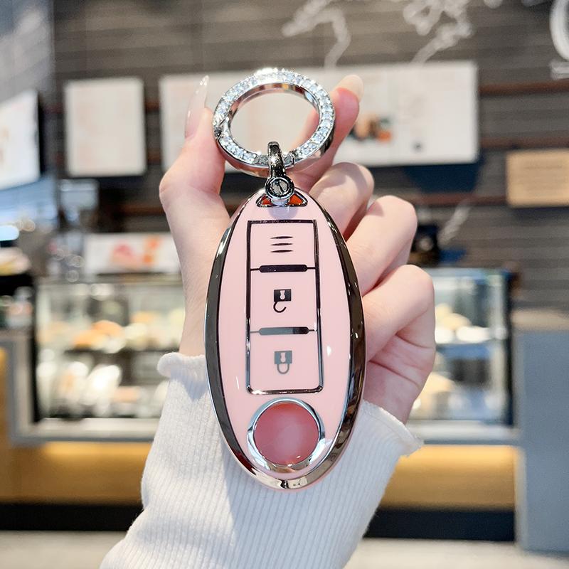 TPU Car Remote Key Case Cover Shell Fob For Nissan Qashqai Juke J10 J11 X-Trail T32 T31 Kicks Tiida Pathfinder Note For Infiniti