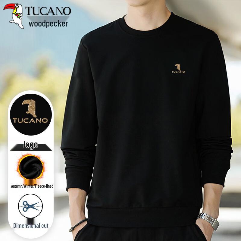 Tucano Men's Casual Business Round Neck Sweatshirt