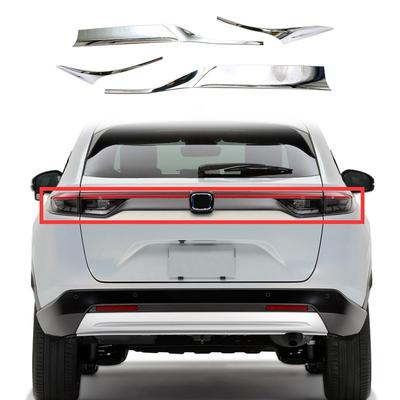 Honda HRV için Hr-V Vezel 2022 ABS Krom Arka Kuyruk Işık Lambası Kapağı Garnitür Şerit Arka Lambası Kaş Kapağı