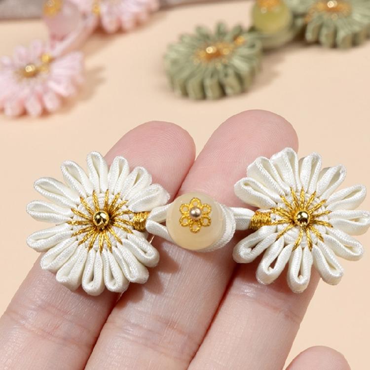 Squisito Bottone Nodo Orientale Fatto a Mano Bottoni da Cucito in Tessuto Chiusure Per Cheongsam Abiti da Sposa Cucito Artigianato