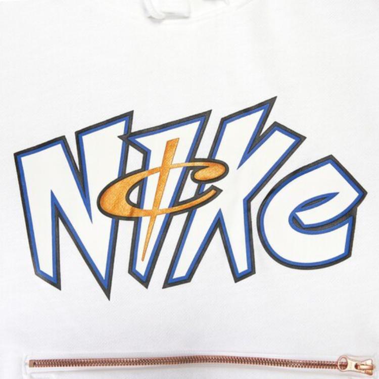 Nike Premium Casual Sport Knit Pullover Hoodie Men Tops White DA5990-100