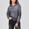 Women's Retro Leopard Print Hooded Jacket - European and American INS Style for Autumn and Winter
