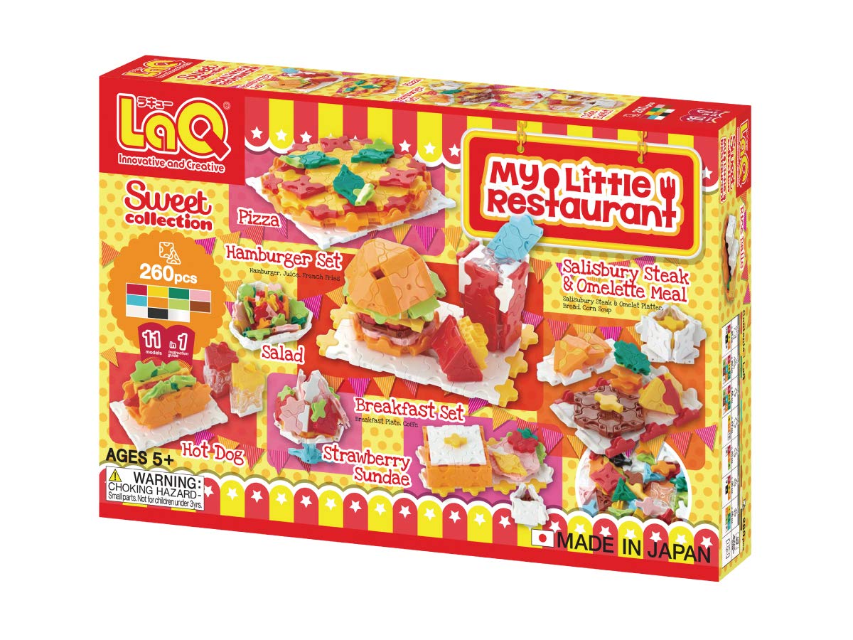 

LaQ Sweet Collection My Little Restaurant for ages 5 and up оранжевый
