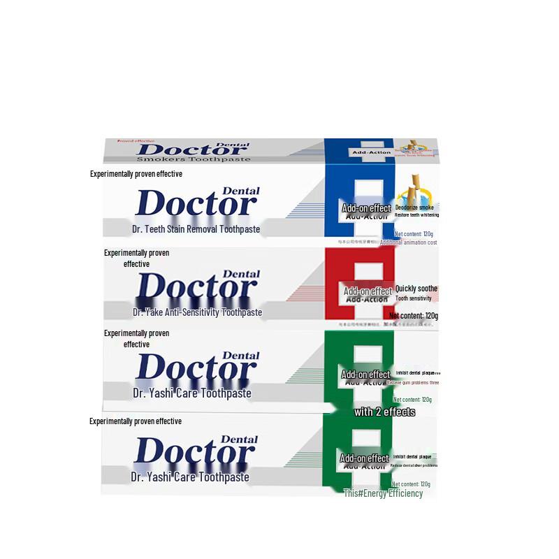 DR. Ya Multi-Action Zahnpasta 4er-Pack