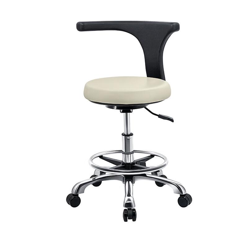 YunDuo Dental Assistant Stool with Single Backrest