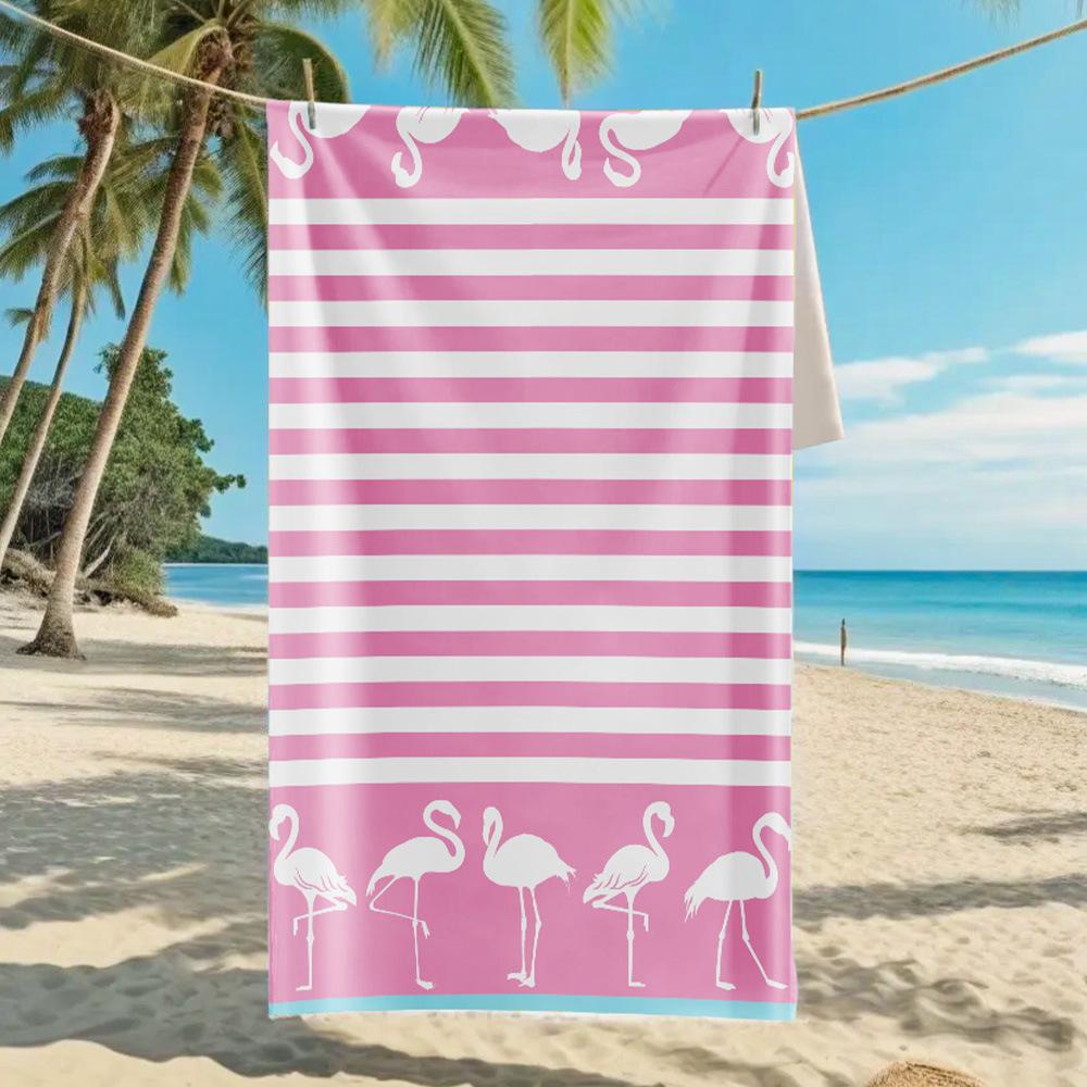 2026 Mermaid Tail Beach Towel Printed Towel Seaside Vacation Absorbent Beach Towel