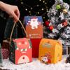 Cute Nougat Cookie Candy New Year Xmas Gifts Bag Christmas Handbag Packaging Boxes Gift Basket