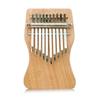 GECKO & URBAN 10-Key Mini Natural Kalimba Basic Set, Made of Okume Wood, Thumb Piano, Beautiful, Compact Instrument with a Unique Tone, Beginner's Set