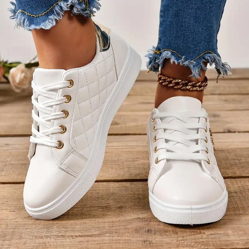 Plaid Elegant Women's Sports Shoes Fashionable and Versatile Throughout The Four Seasons Beautiful and Lightweight Women's Shoes