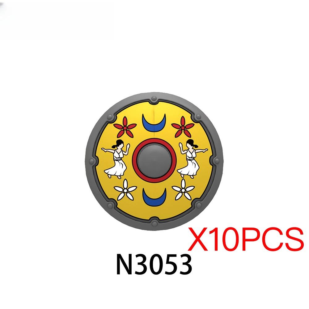 Mittelalterliche Burgsoldaten Actionfiguren Baustein Drache Anime Ritter Zubehör Kriegspferd Miliz Helm Schild Spielzeug Geschenk B15