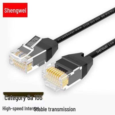 Shengwei CAT6A Ungeschirmtes Ethernet-Patchkabel