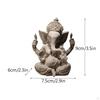 Hinduistische Gottheit Figur Harz Statue Tischplatte für Altar, Meditations Ecke, Regal
