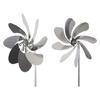 Retro Garden Wind Spinner 360 Degree Rotation Metal Willdmill for Outdoor