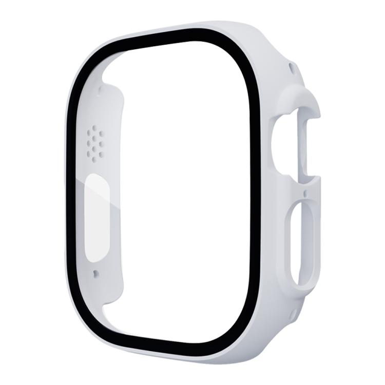 Tempered Glass Integrated PC Watch Case for Apple Watch Series 6/5/4/SE 44mm, Full Surrounded Anti-Fall Protective Cover, Case Only