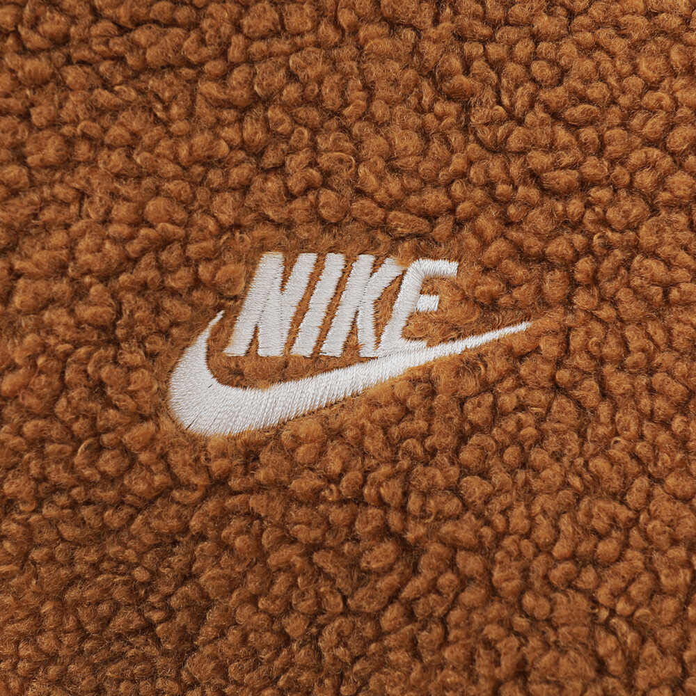 Nike Club Casual Hooded Jacket Comfortable Fashion Light British Brown Kids Jackets HQ4882-281