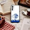 Capa Clássica S-Schalke-es 04 Padrão P Para Celular Samsung S 25,24,23,22,30,21,10,9,Ultra,Plus,Lite,FE,4,5 G Capa Preta Macia