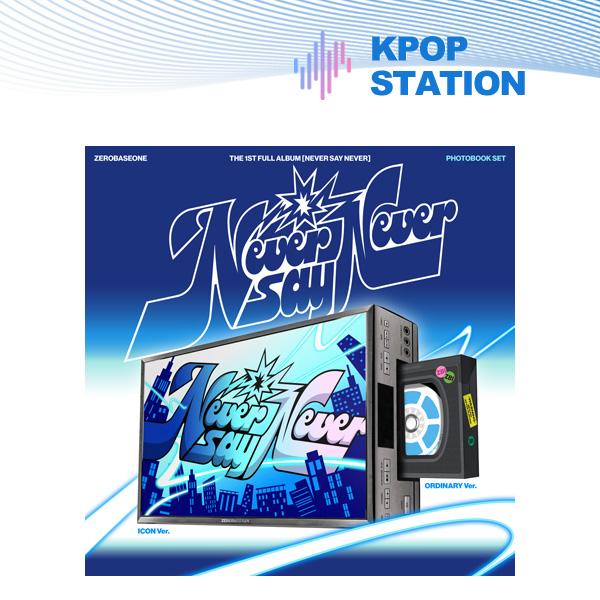 (+shop Gift) ZEROBASEONE - The 1st Full Album [NEVER SAY NEVER] PHOTOBOOK Ver.