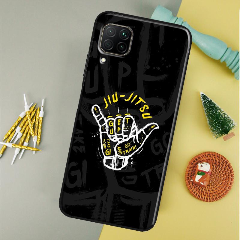 Judo Jiu Jitsu BJJ For Huawei P40 P20 P30 Lite P60 Pro Nova 12s 12i 11i 10 9 SE 5T Y91 Y90 Y60 Y70 Y72 Y61 Case