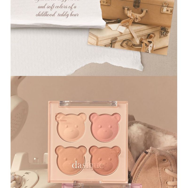 dasique - Blending Mood Cheek My Bear Collection - 2 Types