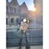 Women's Romantic French White Lace Long Sleeve Top - Lightweight, Round Neck, Luxury Elegance for Autumn and Winter.