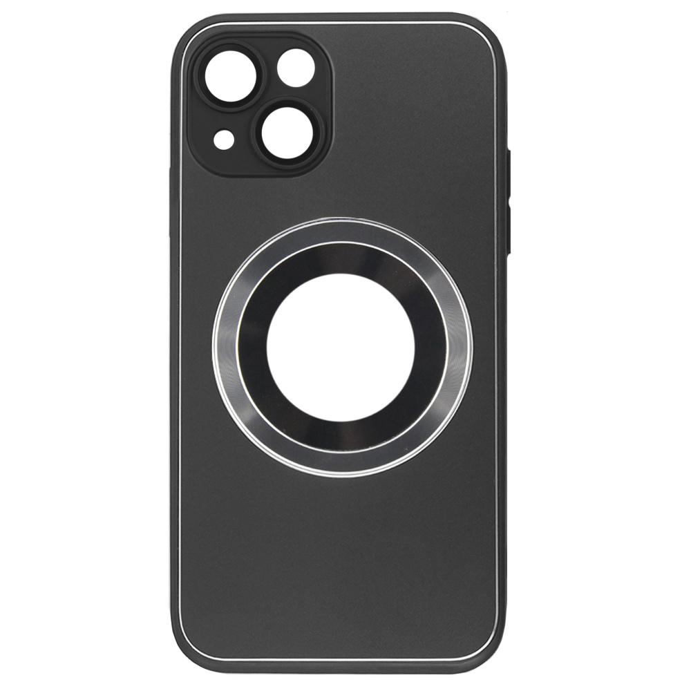 MagSafe Case for iPhone 13, Hole for Apple Logo, Gray
