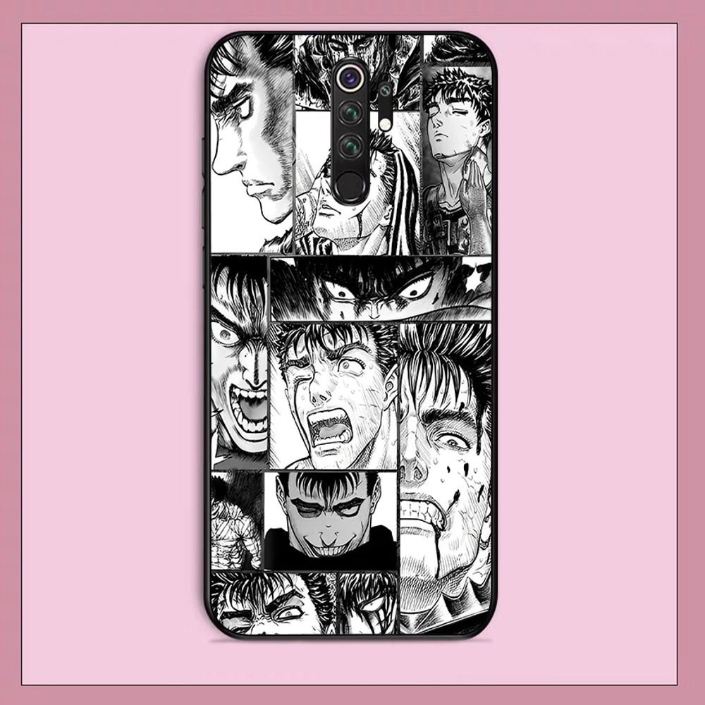 Berserk Phone Case For Redmi Note 4 X 5 A 6 7 8 T 9 9S 10 11 11S 11Epro Poco M3 pro