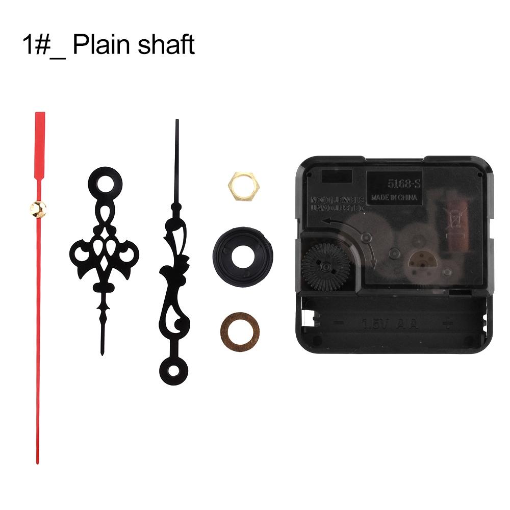 

Clock Mechanism Silent Quartz Movement Machine Wall Hands Pointer Set Clockwork Table Long Shaft DIY Watches Repair Parts