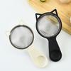 Strainer Spoon Fine Mesh Sifter with Long Handle Sieve Tool Handheld Kitchen Tool for Flour Powdered Sugar Cocoa Powder