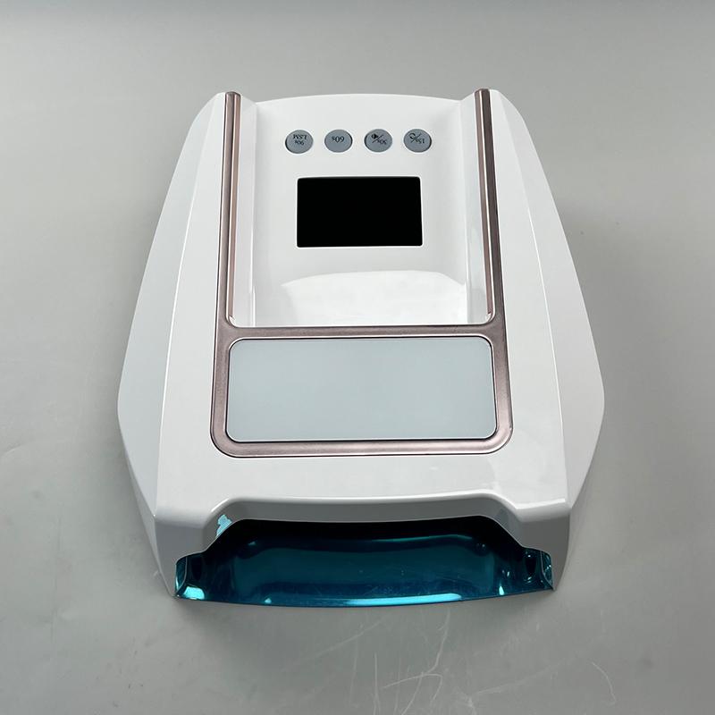 Professional Mirror Bottom Rechargeable Nail Lamp with Handle Wireless Gel Polish Dryer Machine Cordless Nail UV LED Lamp